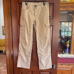 Kuhl convertible outdoor hiking cargo pants size 8